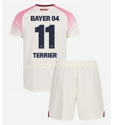 Bayer Leverkusen Martin Terrier #11 Dětské Venkovní Dres 2025-26 Krátký Rukáv (+ trenýrky)